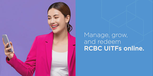 How to manage and grow your RCBC UITFs online 
